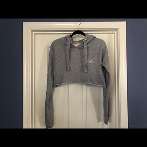 Barbie x MISSGUIDED crop top hoodie